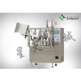 內(nèi)熱大管徑軟管全自動灌裝封尾機(jī)